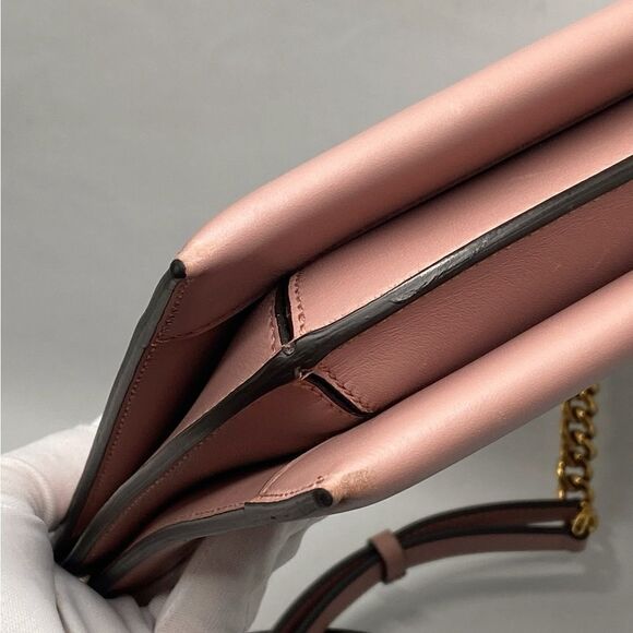 Salvatore Ferragamo Trifolio Pink Shoulder Bag - Picture 11 of 16